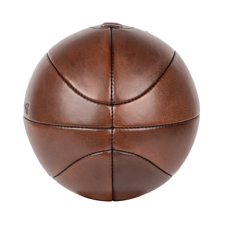 Le Vintage - Ballon de basket-ball en cuir (personnalisable)