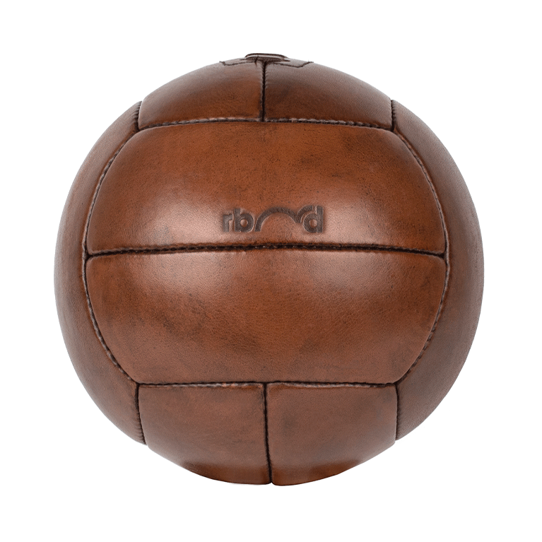 Le Vintage 1940 - Ballon de football en cuir (personnalisable)