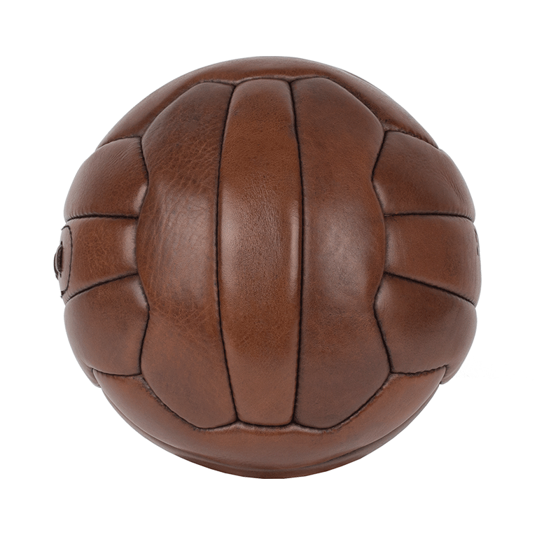 Le Vintage 1950 - Ballon de football en cuir (personnalisable)
