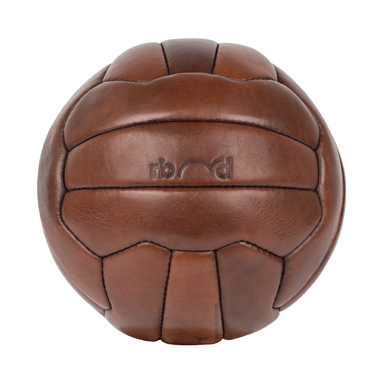 Le Vintage 1950 - Ballon de football en cuir (personnalisable)