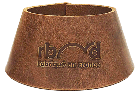 Socle en cuir éthique pour ballon de collection - Rebond