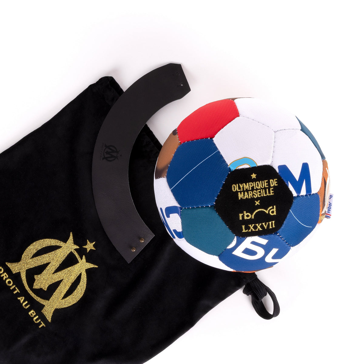 Olympique de Marseille x Rebond - Le ballon de football upcyclé