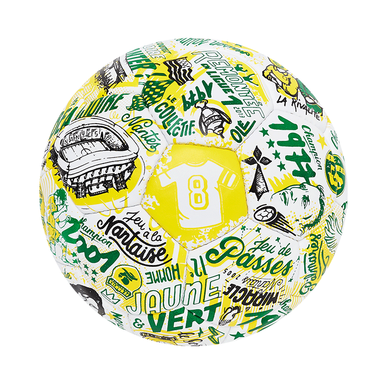 FC Nantes x JO - Ballon de football éthique historique