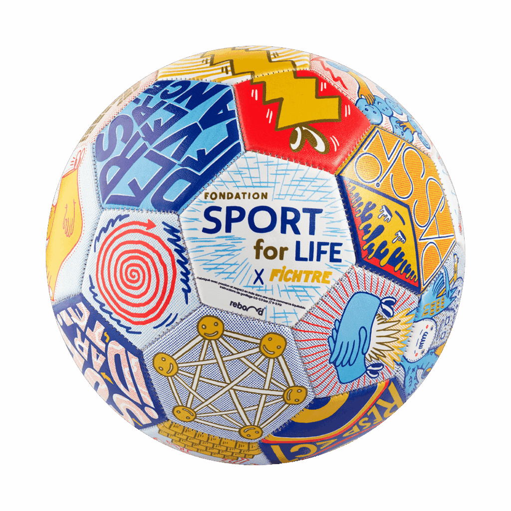 SportForLife x Fichtre – Ballon de foot signé - Rebond