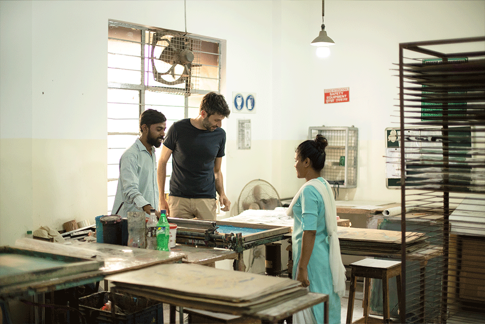 Atelier de production au Pendjab
