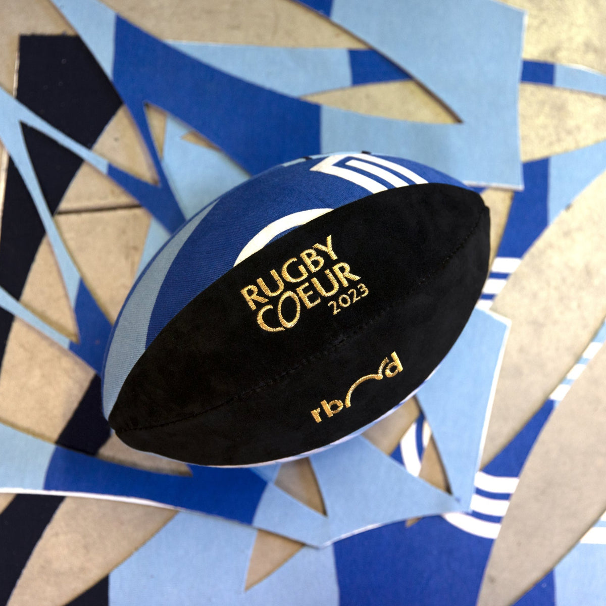 Ballon haute couture Rugby au Coeur, 2021