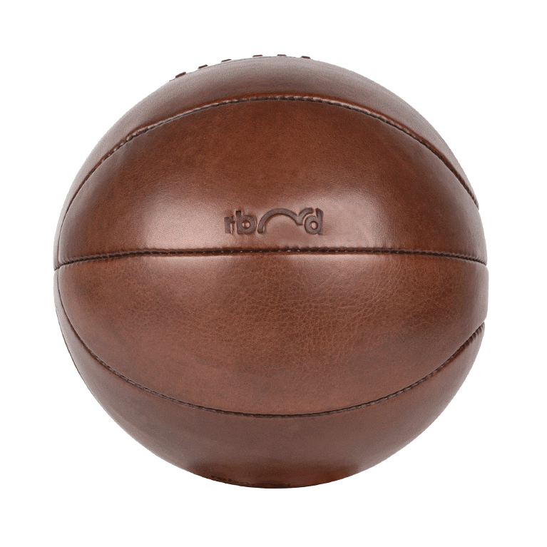 Le Vintage - Ballon de basket-ball en cuir (personnalisable)