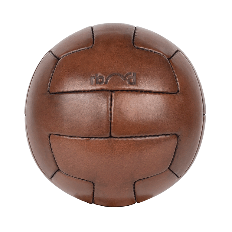 Le Vintage 1930 - Ballon de football en cuir (personnalisable)