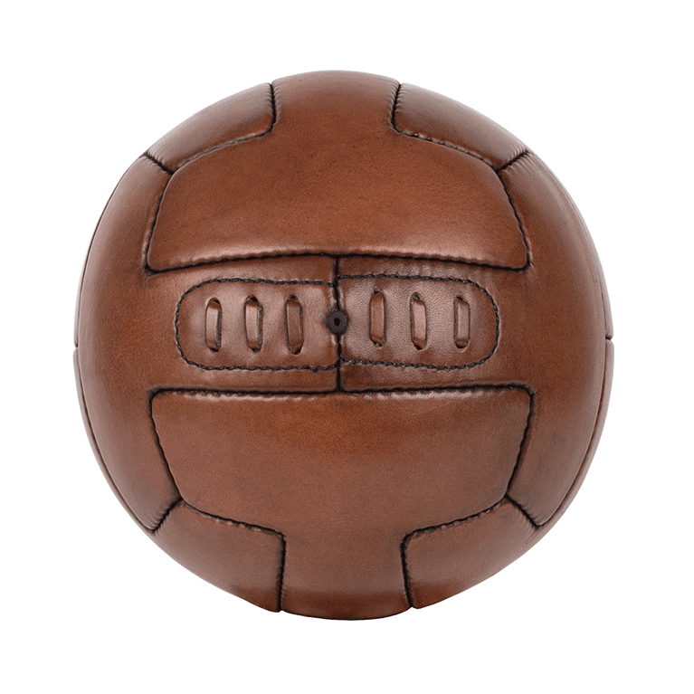 Le Vintage 1930 - Ballon de football en cuir (personnalisable)