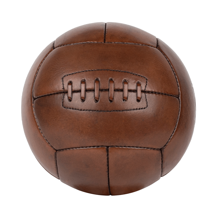 Le Vintage 1940 - Ballon de football en cuir (personnalisable)