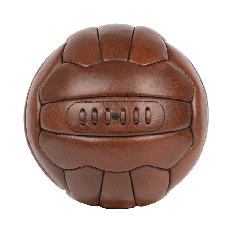 Le Vintage 1950 - Ballon de football en cuir (personnalisable)